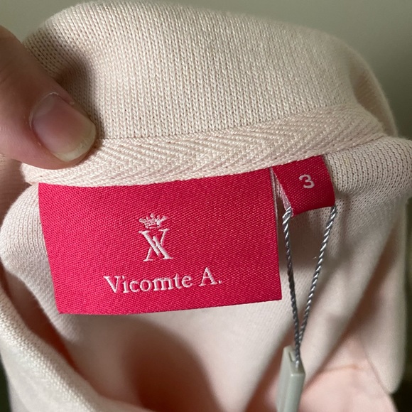 Vicomte A. Pink Polo NWT 3 - Picture 5 of 8